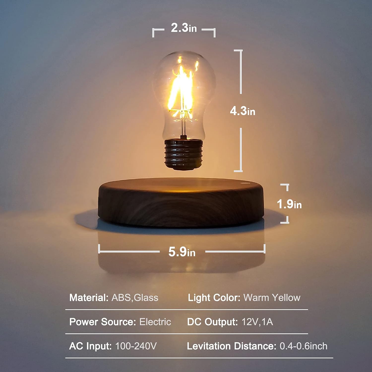 Levitation Bulb Lamp - Gifteal