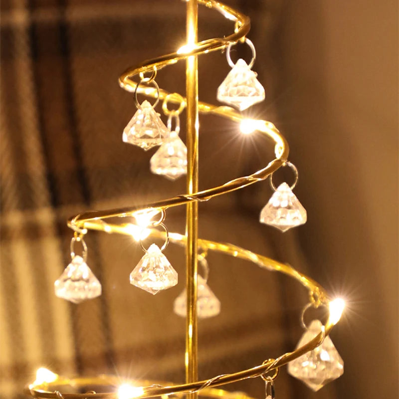 Crystal Christmas Tree Led Light - Gifteal