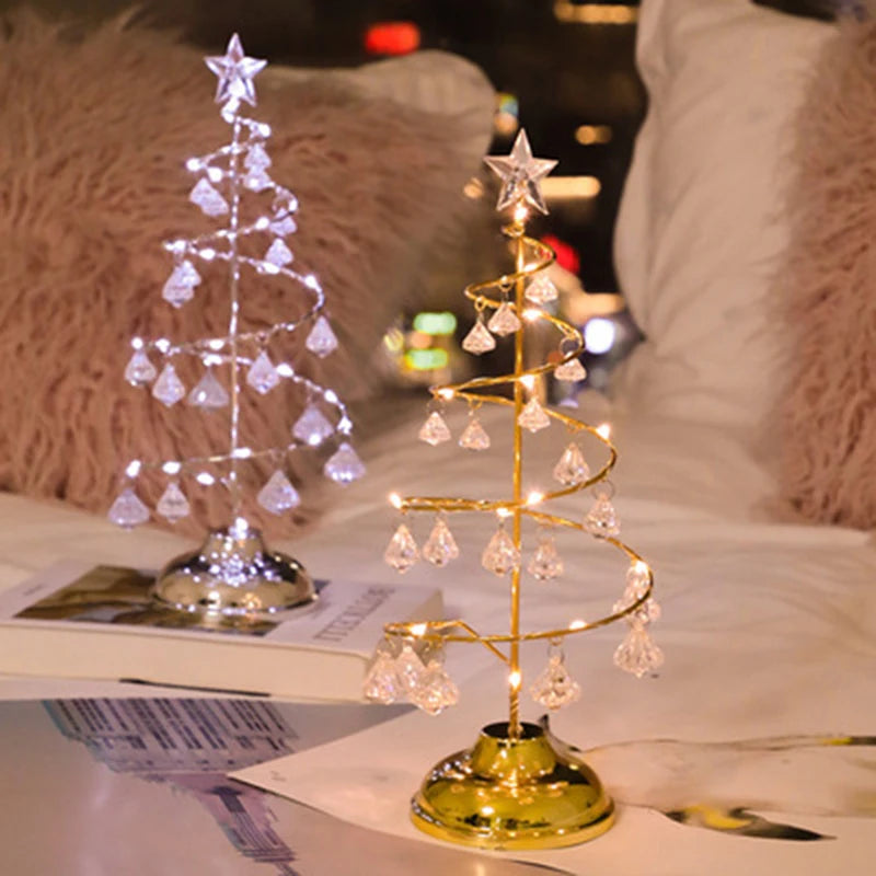 Crystal Christmas Tree Led Light - Gifteal