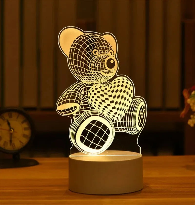 Enchanted Visions 3D Illusion Lamp Series