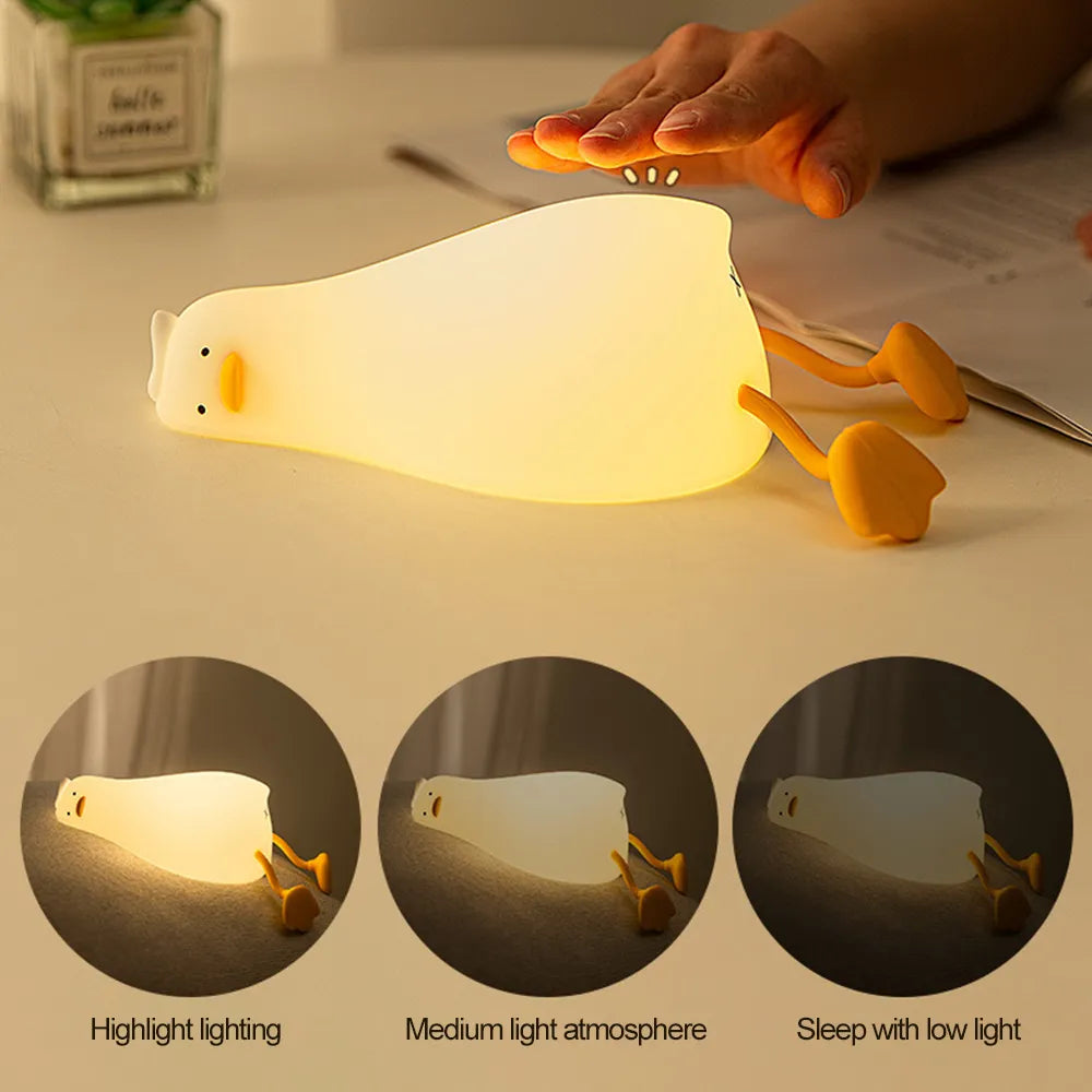 Lazy Laying Duck Nightlight - Gifteal