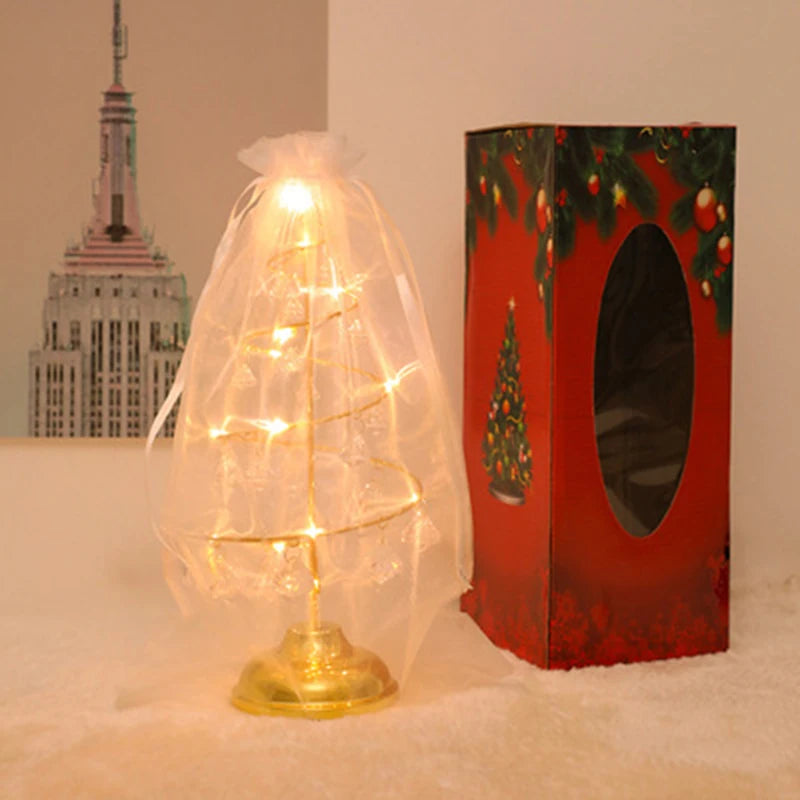 Crystal Christmas Tree Led Light - Gifteal