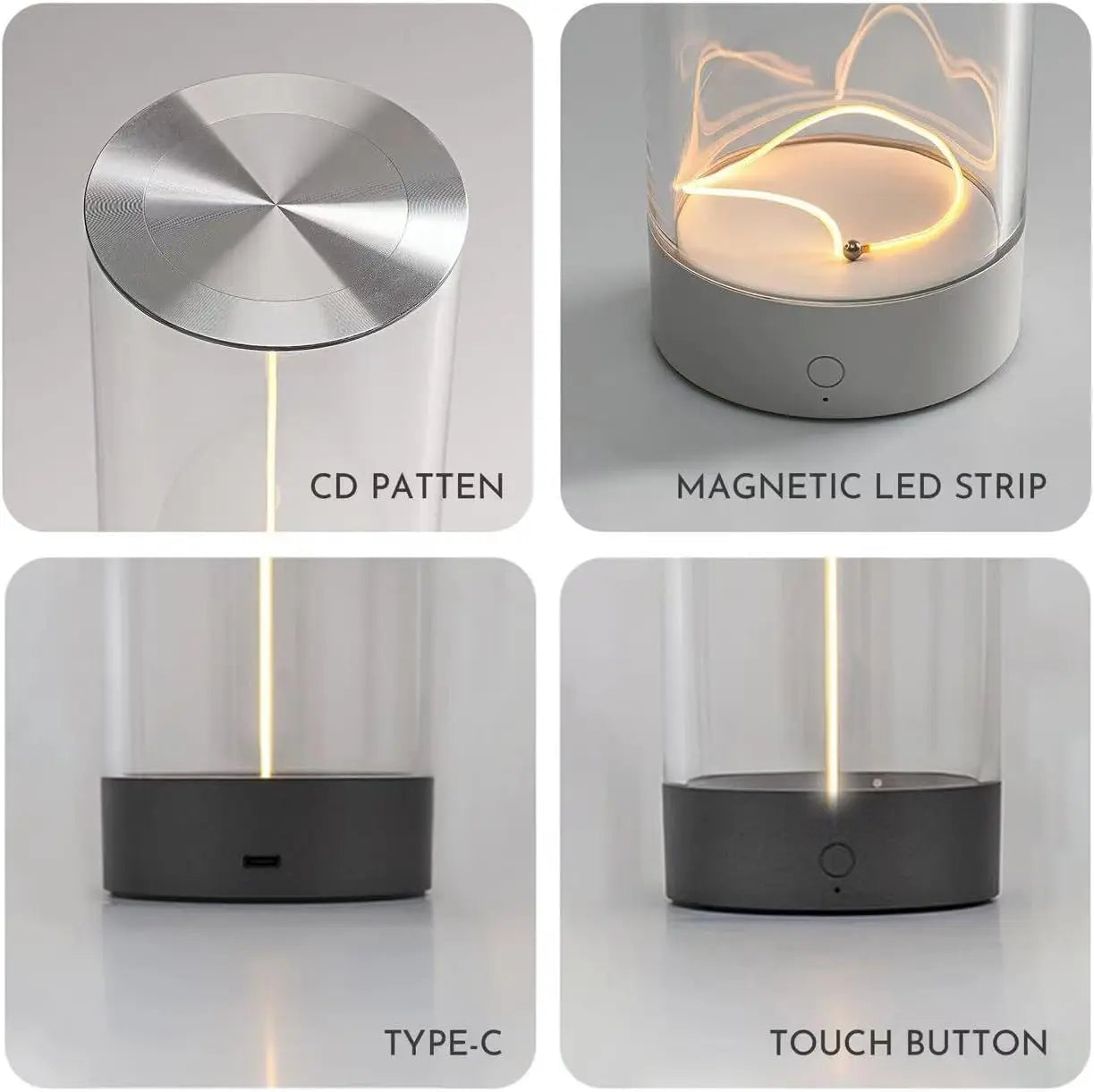 Minimalist MagnaLume Interactive Lamp - Gifteal