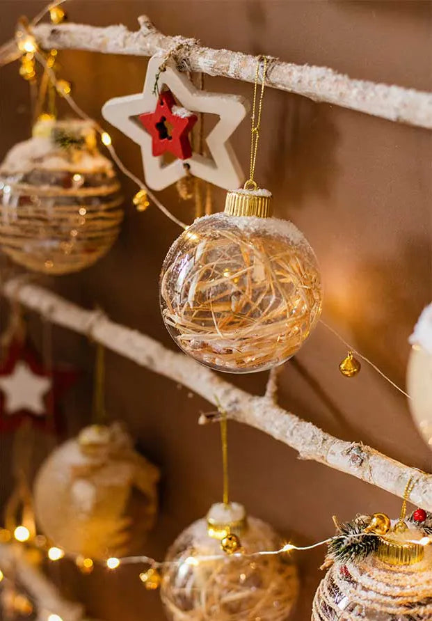 Glass Ball Christmas Tree Ornaments - Gifteal