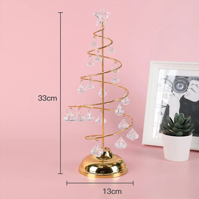 Crystal Christmas Tree Led Light - Gifteal