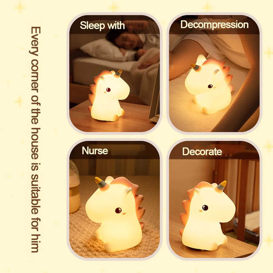 Unicorn LED Night Light - Gifteal